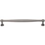 Top Knobs Ulster 8-13/16 Inch Center to Center Bar Cabinet Pull Ash Gray