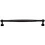 Top Knobs Ulster 8-13/16 Inch Center to Center Bar Cabinet Pull Flat Black