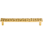 Top Knobs Cobblestone 7-9/16 Inch Center to Center Bar Cabinet Pull Brass