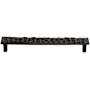 Top Knobs Cobblestone 7-9/16 Inch Center to Center Bar Cabinet Pull Coal Black