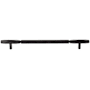 Top Knobs Kingsmill 8-13/16 Inch Center to Center Bar Cabinet Pull Flat Black