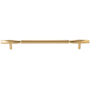 Top Knobs Kingsmill 8-13/16 Inch Center to Center Bar Cabinet Pull Honey Bronze