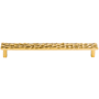 Top Knobs Cobblestone 8-13/16 Inch Center to Center Bar Cabinet Pull Brass