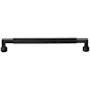Top Knobs Cumberland 7-9/16 Inch Center to Center Handle Cabinet Pull Flat Black