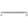 Top Knobs Cumberland 7-9/16 Inch Center to Center Handle Cabinet Pull Polished Chrome