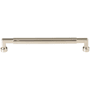 Top Knobs Cumberland 7-9/16 Inch Center to Center Handle Cabinet Pull Polished Nickel