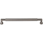 Top Knobs Cumberland 8-13/16 Inch Center to Center Handle Cabinet Pull Ash Gray