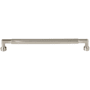 Top Knobs Cumberland 8-13/16 Inch Center to Center Handle Cabinet Pull Brushed Satin Nickel