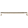 Top Knobs Cumberland 8-13/16 Inch Center to Center Handle Cabinet Pull Polished Nickel