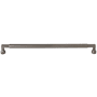 Top Knobs Cumberland 12 Inch Center to Center Handle Pull Ash Gray