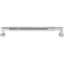 Top Knobs Cumberland 12 Inch Center to Center Handle Appliance Pull Polished Chrome