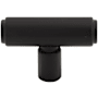 Top Knobs Clarence 2 Inch Bar Cabinet Knob Flat Black