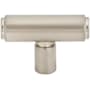Top Knobs Clarence 2 Inch Bar Cabinet Knob Brushed Satin Nickel