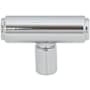 Top Knobs Clarence 2 Inch Bar Cabinet Knob Polished Chrome