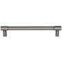 Top Knobs Clarence 6-5/16 Inch Center to Center Bar Cabinet Pull Ash Gray
