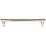 Top Knobs Clarence 6-5/16 Inch Center to Center Bar Cabinet Pull Polished Nickel