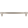Top Knobs Clarence 7-9/16 Inch Center to Center Bar Cabinet Pull Brushed Satin Nickel