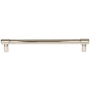 Top Knobs Clarence 7-9/16 Inch Center to Center Bar Cabinet Pull Polished Nickel