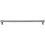 Top Knobs Clarence 12 Inch Center to Center Bar Cabinet Pull Ash Gray