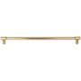 Top Knobs Clarence 12 Inch Center to Center Bar Cabinet Pull Honey Bronze