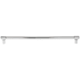 Top Knobs Clarence 12 Inch Center to Center Bar Cabinet Pull Polished Chrome
