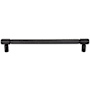 Top Knobs Clarence 12 Inch Center to Center Bar Appliance Pull Flat Black