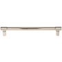 Top Knobs Clarence 12 Inch Center to Center Bar Appliance Pull Polished Nickel