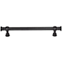 Top Knobs Ormonde 6-5/16 Inch Center to Center Bar Cabinet Pull Flat Black