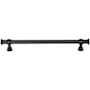 Top Knobs Ormonde 7-9/16 Inch Center to Center Bar Cabinet Pull Flat Black