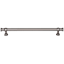 Top Knobs Ormonde 8-13/16 Inch Center to Center Bar Cabinet Pull Ash Gray