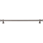 Top Knobs Ormonde 12 Inch Center to Center Bar Cabinet Pull Ash Gray
