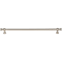 Top Knobs Ormonde 12 Inch Center to Center Bar Cabinet Pull Brushed Satin Nickel