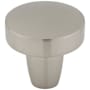 Top Knobs Florham 1-1/4 Inch Mushroom Cabinet Knob Brushed Satin Nickel