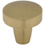 Top Knobs Florham 1-1/4 Inch Mushroom Cabinet Knob Honey Bronze