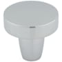 Top Knobs Florham 1-1/4 Inch Mushroom Cabinet Knob Polished Chrome