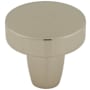 Top Knobs Florham 1-1/4 Inch Mushroom Cabinet Knob Polished Nickel
