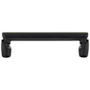 Top Knobs Florham 3-3/4 Inch Center to Center Handle Cabinet Pull Flat Black