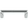 Top Knobs Florham 3-3/4 Inch Center to Center Handle Cabinet Pull Polished Chrome