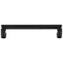Top Knobs Florham 5-1/16 Inch Center to Center Handle Cabinet Pull Flat Black