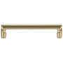 Top Knobs Florham 5-1/16 Inch Center to Center Handle Cabinet Pull Honey Bronze