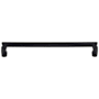 Top Knobs Florham 7-9/16 Inch Center to Center Handle Cabinet Pull Flat Black
