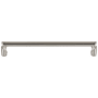 Top Knobs Florham 7-9/16 Inch Center to Center Handle Cabinet Pull Brushed Satin Nickel