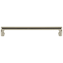 Top Knobs Florham 7-9/16 Inch Center to Center Handle Cabinet Pull Polished Nickel