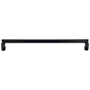 Top Knobs Florham 8-13/16 Inch Center to Center Handle Cabinet Pull Flat Black