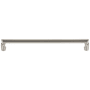 Top Knobs Florham 8-13/16 Inch Center to Center Handle Cabinet Pull Brushed Satin Nickel