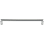 Top Knobs Florham 8-13/16 Inch Center to Center Handle Cabinet Pull Polished Chrome