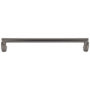 Top Knobs Florham 12 Inch Center to Center Handle Appliance Pull Ash Gray