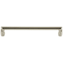 Top Knobs Florham 12 Inch Center to Center Handle Appliance Pull Polished Nickel