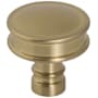 Top Knobs Cranford 1-1/4 Inch Mushroom Cabinet Knob Honey Bronze