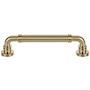 Top Knobs Cranford 5-1/16 Inch Center to Center Handle Cabinet Pull Honey Bronze